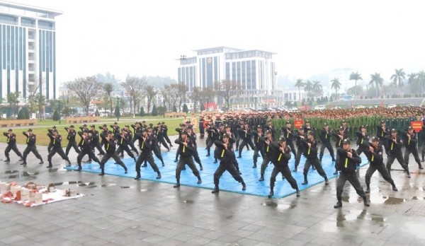 Cao Bằng: Ra quân cao điểm tấn công, trấn áp tội phạm, bảo đảm an ninh, trật tự dịp Tết Nguyên đán Bính Ngọ 2026